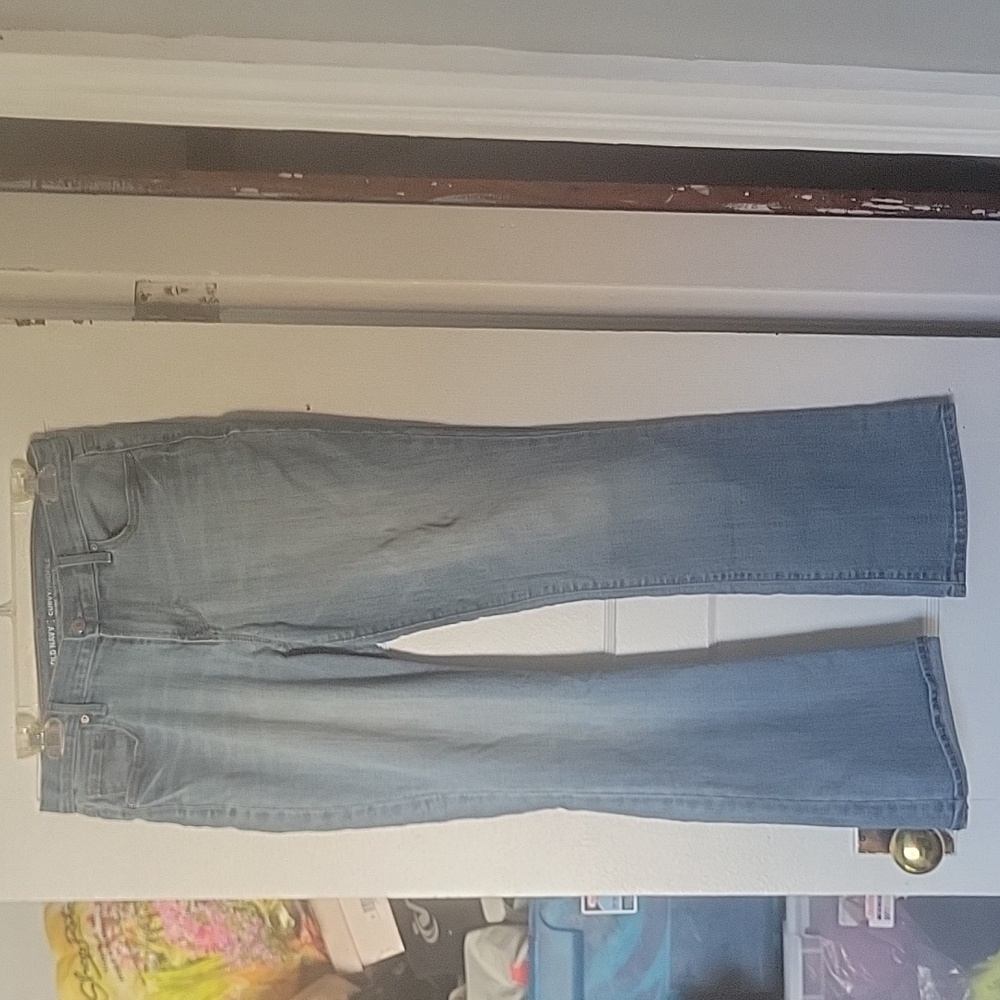 Old Navy Medium Wash Flared Jeans